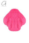 CHENPENG snowman fur coat CP22AWV001 pink